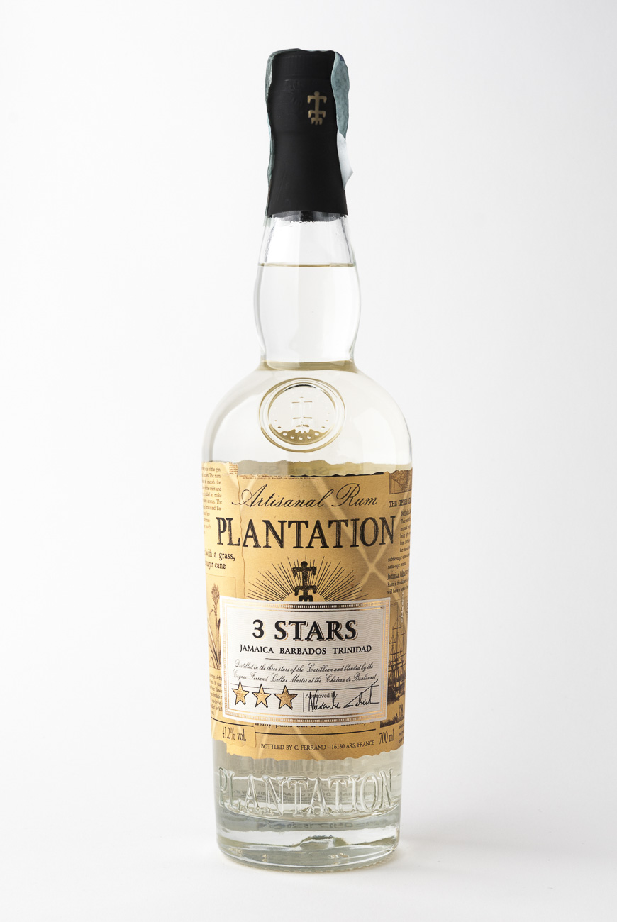 Plantation Rum 3 Stars White. Degustazione e vendita rum online. Isla de Rum.