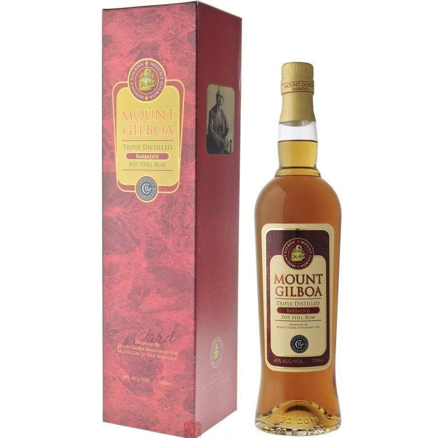 Mount Gilboa Triple Distilled Barbados Pot Still Rum