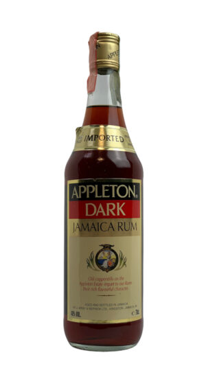 Appleton Dark Jamaica Rum Old Bottle 70 cl. Isla de RUm. Collectors corner. Old vintage fine and rare spirits. Acquista online.
