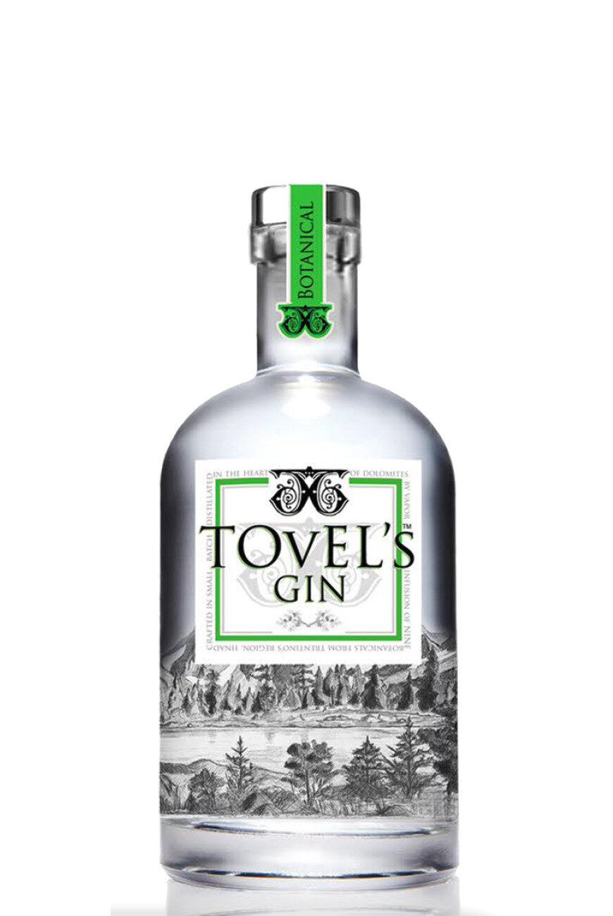 Tovel's London Dry Gin - Valentini Luxury Spirits - Isla de Rum Shop - Vendita online - Liquori distillati aperitivi